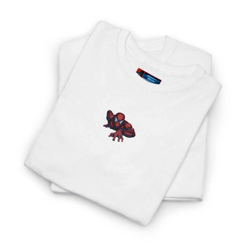 Embroidered Heavyweight Cotton Vintage 2002 Style Spider Tee