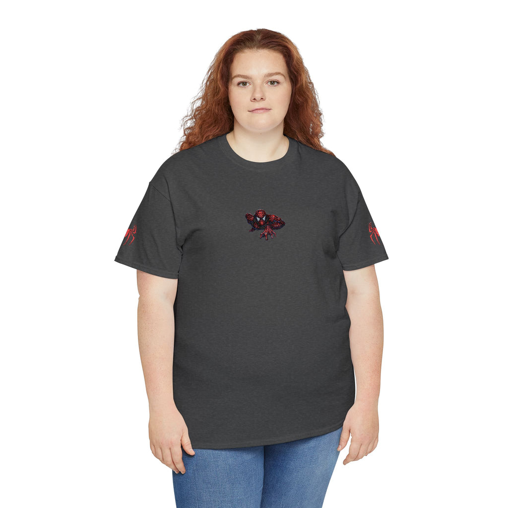 Embroidered Heavyweight Cotton Vintage 2002 Style Spider Tee