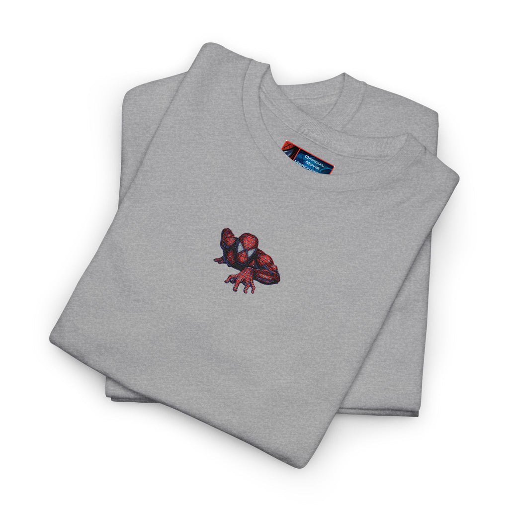 Embroidered Heavyweight Cotton Vintage 2002 Style Spider Tee