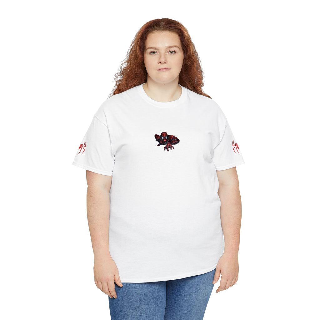 Embroidered Heavyweight Cotton Vintage 2002 Style Spider Tee