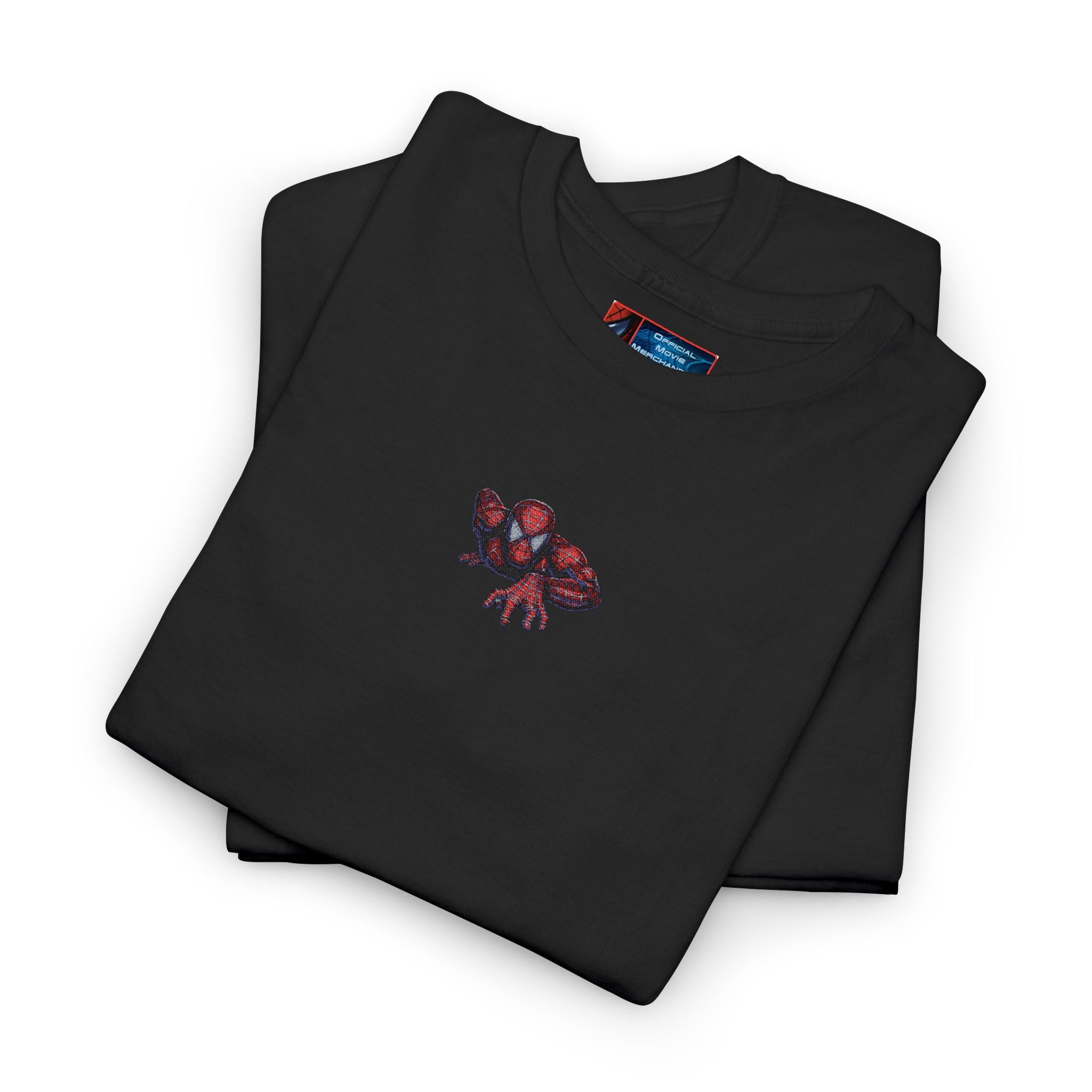 Embroidered Heavyweight Cotton Vintage 2002 Style Spider Tee