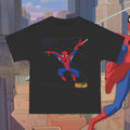 Spectacular Spider-Man Graphic Tee | Comic Web-Slinging Illustration T-Shirt - Animated Spidey