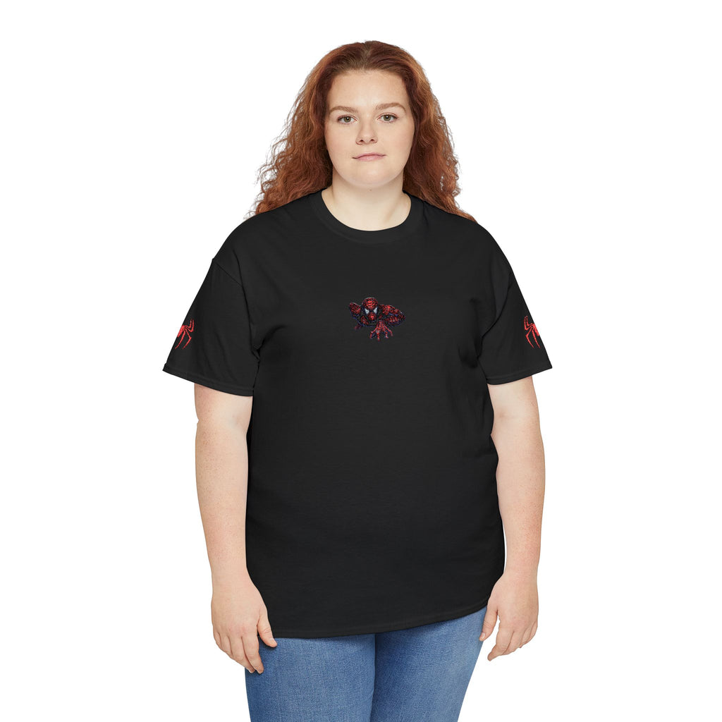 Embroidered Heavyweight Cotton Vintage 2002 Style Spider Tee
