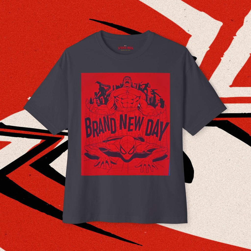 Brand New Day Spider-Man T-Shirt | Comic Graphic Tee - Hulk & Spider-man