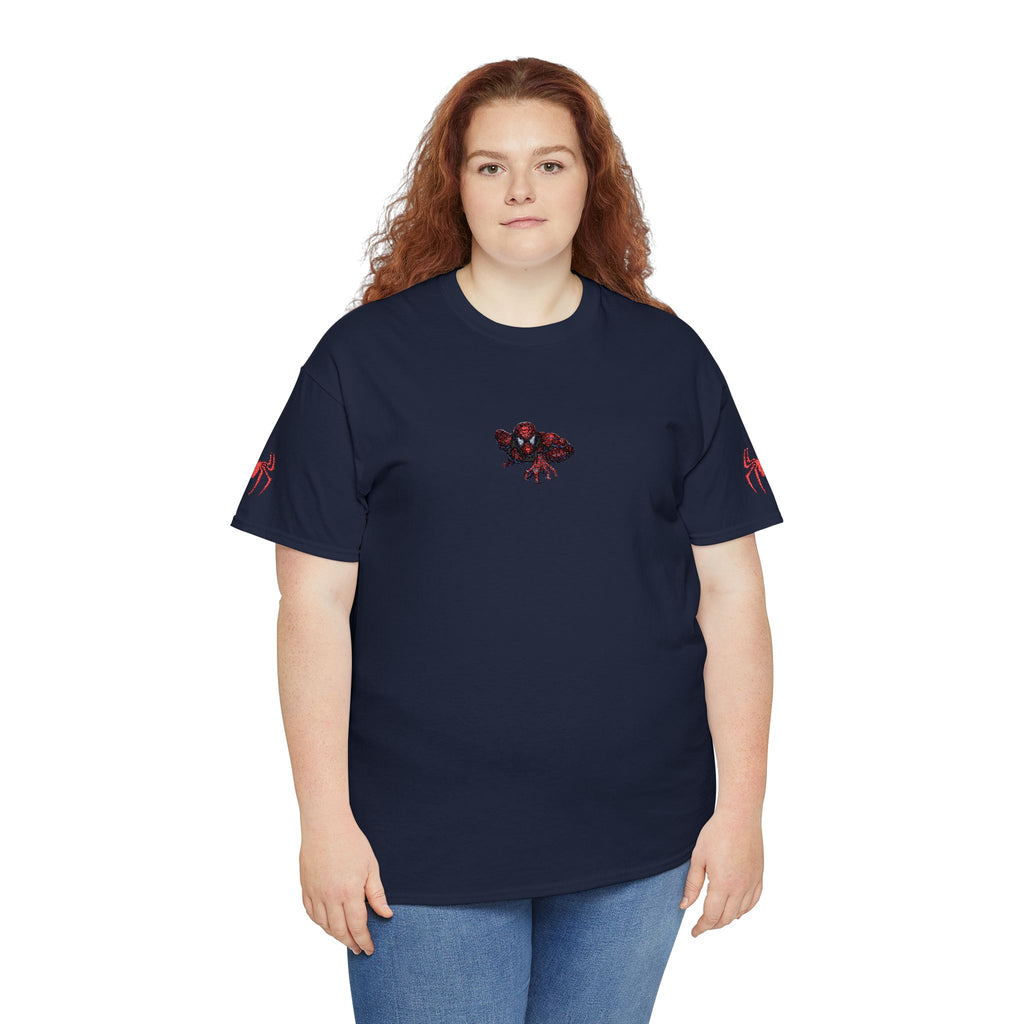 Embroidered Heavyweight Cotton Vintage 2002 Style Spider Tee