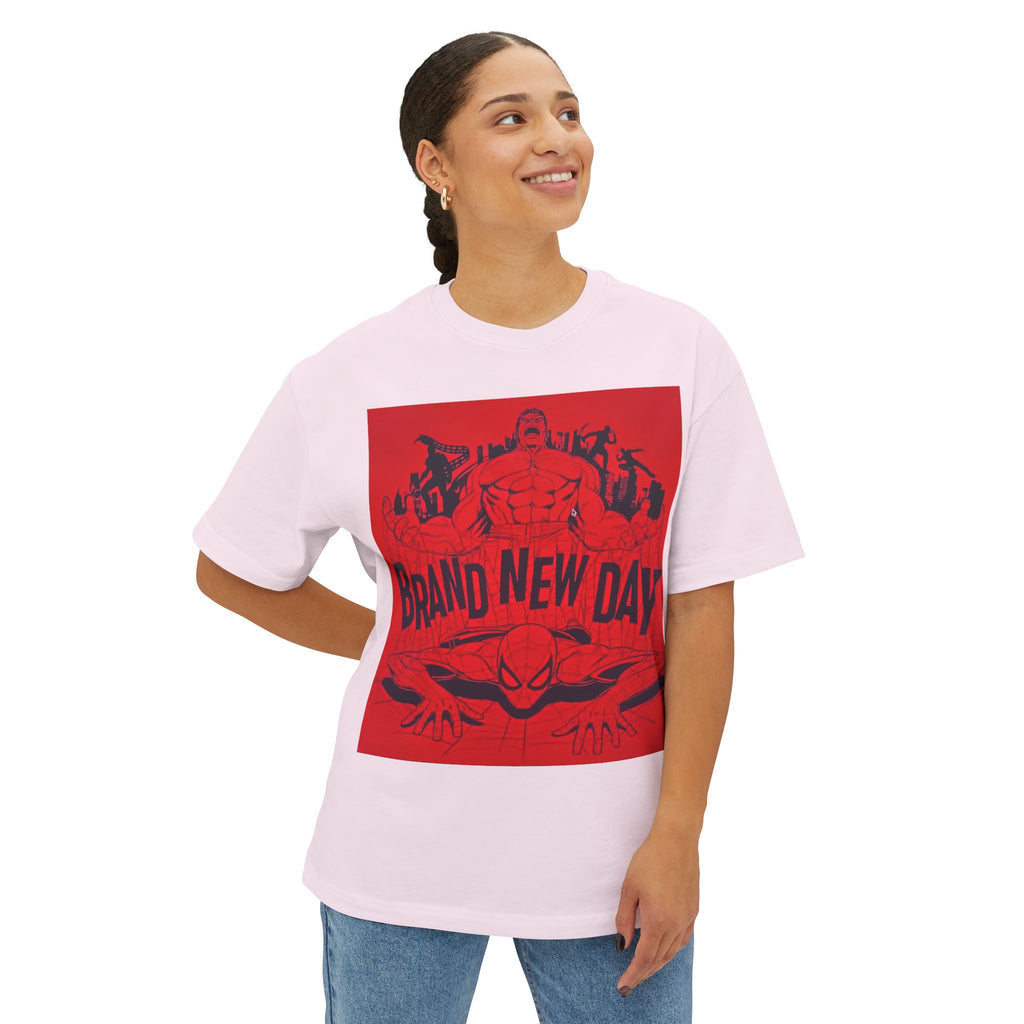 Brand New Day Spider-Man T-Shirt | Comic Graphic Tee - Hulk & Spider-man